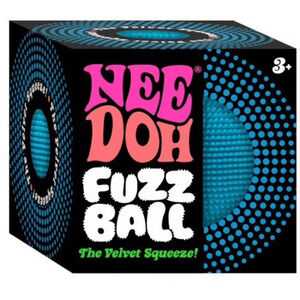 🔥Nee Doh FuzzBall Squish Stress Balls Blue BNWT🔥